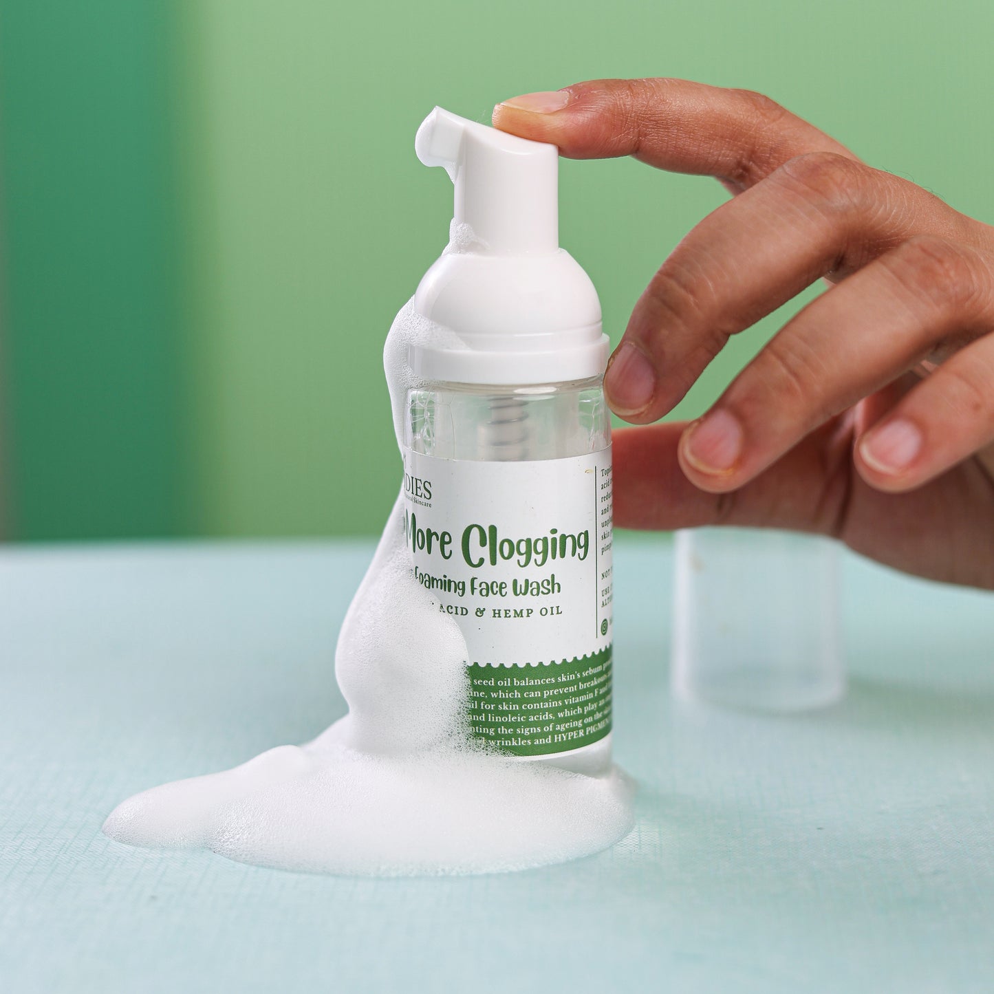 No More Clogging Foaming Wash