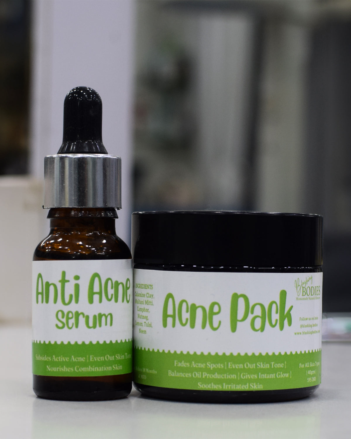 Acne Serum And Pack