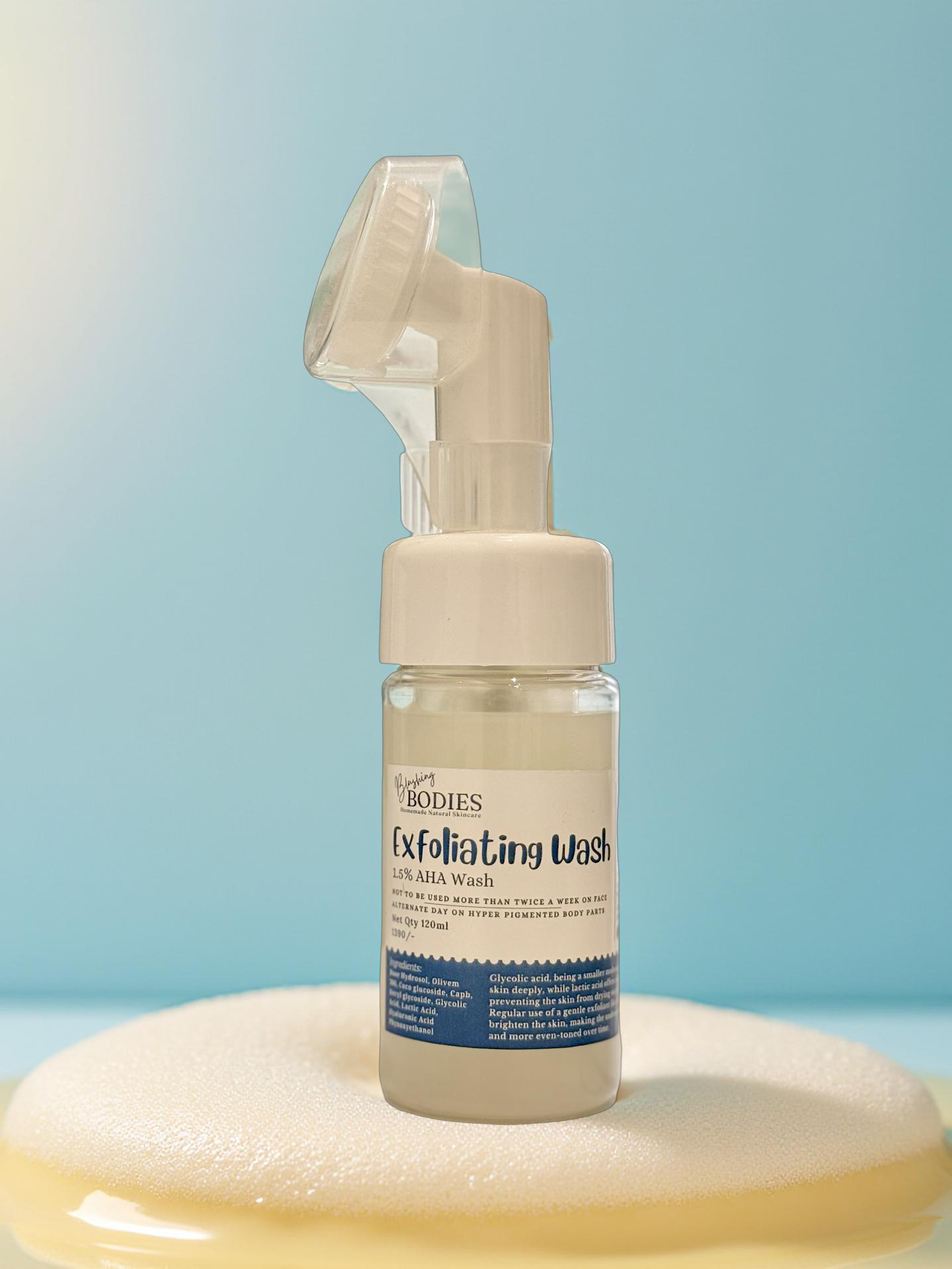 Exfoliating Foaming Body Wash