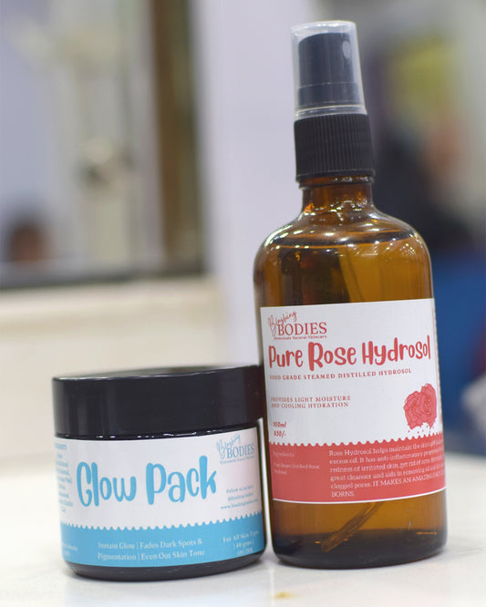 Glow Pack And Rose Hydrosol