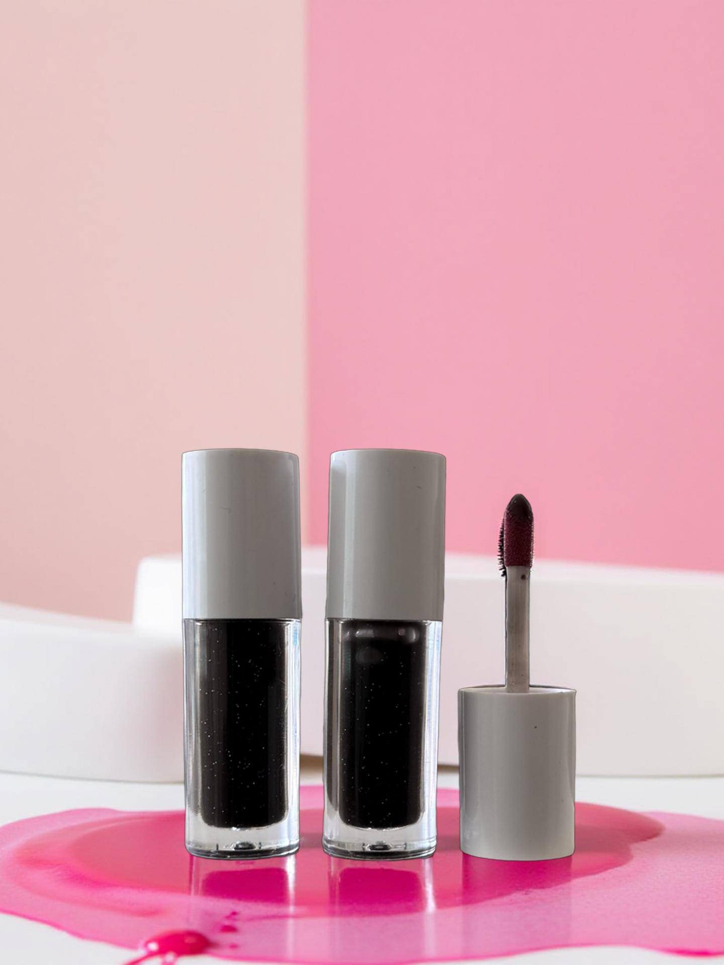 Black Lip Gloss Lip Oil Infused