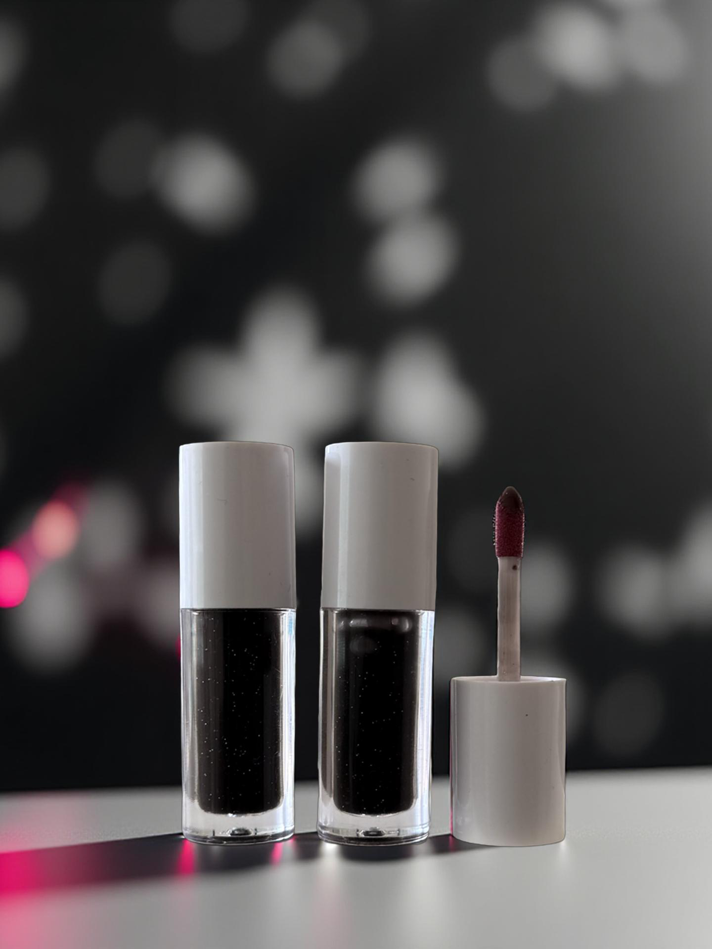 Black Lip Gloss Lip Oil Infused