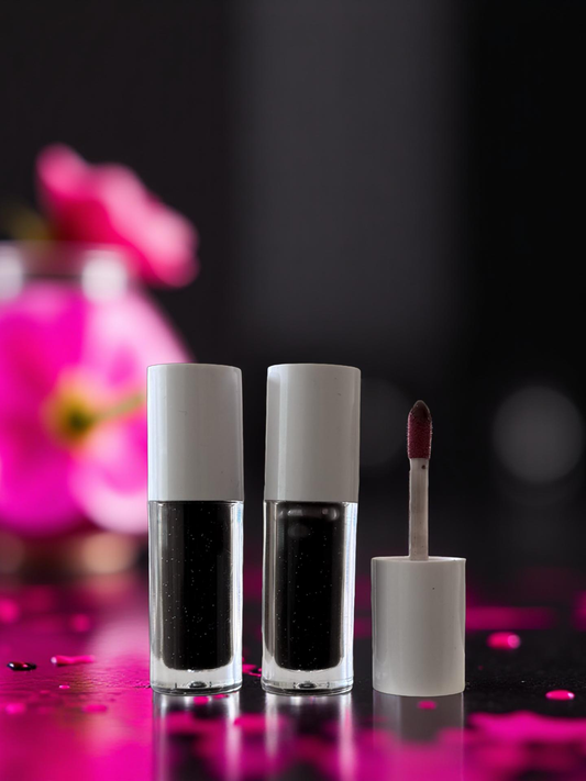 Black Lip Gloss Lip Oil Infused