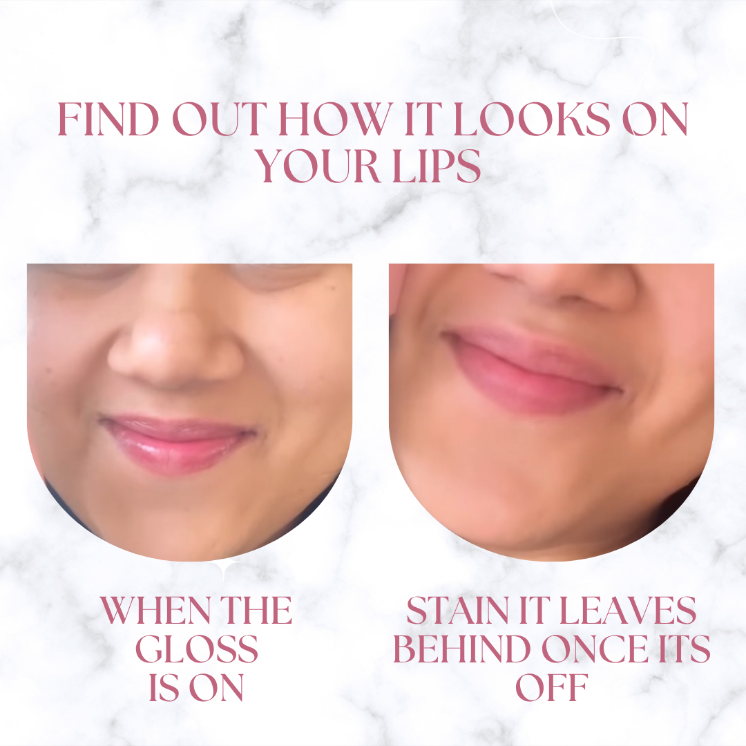 Black Lip Gloss Lip Oil Infused