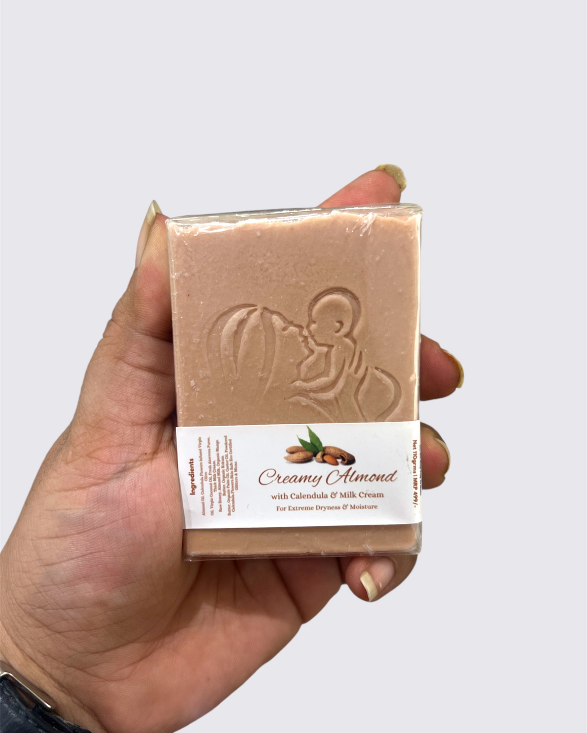 Creamy Almond Soap Bar