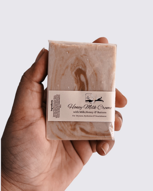 Honey Milk Cream Soap Bar